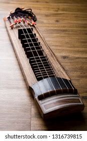 Geomungo Korean Traditional Instrument Stock Photo 1316739815 ...