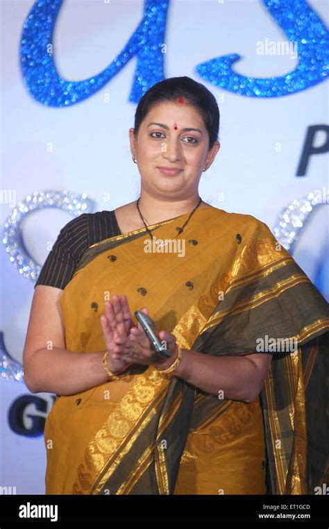 Smriti Irani Tv Hi Res Stock Photography And Images Alamy