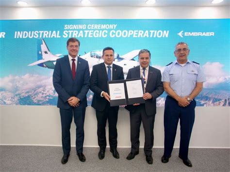 De Olho No Futuro Embraer E Enaer Anunciam Acordo De Coopera O No