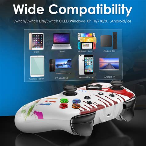 Easysmx Bayard Tri Mode Wireless Gaming Controller Graffiti