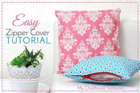 How To Make Zippered Cushion Covers Best For Beginners Treasurie