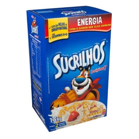 Sucrilhos Kellogg S Caixa Tamanho Familia 1 5kg Cereal Matinal Faz A Boa