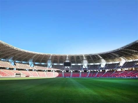 Foot Les Verts Joueront Dans Le Nouveau Stade D Oran