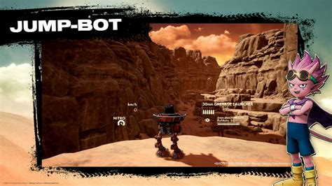 SAND LAND - Tank and Jump-Bot gameplay - Gematsu