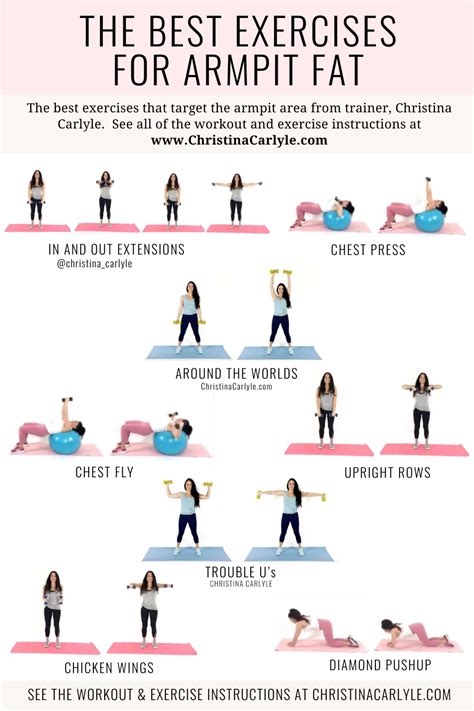 Workout For Armpit Fat Christina Carlyle