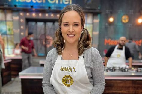 Con Desmayo Y Todo El Susto Que Pegó María T Por Ser Eliminada De Masterchef Nueva Mujer