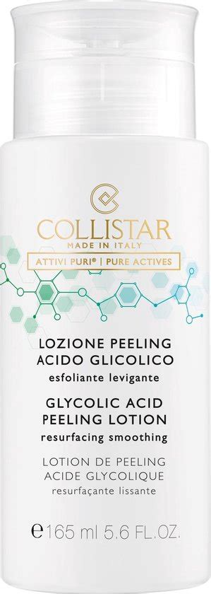 Collistar Pure Actives Glycolic Acid Peeling Lotion Ml Bol