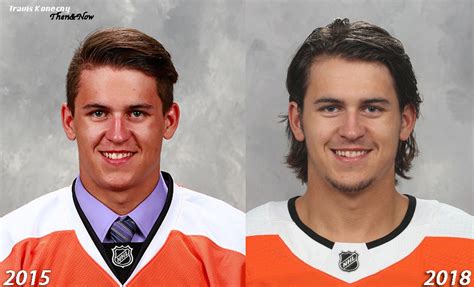 Random — Then&Now || Travis Konecny