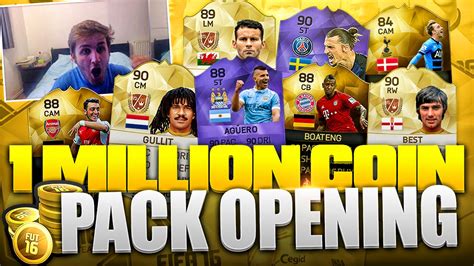 Million Coin Pack Opening Youtube