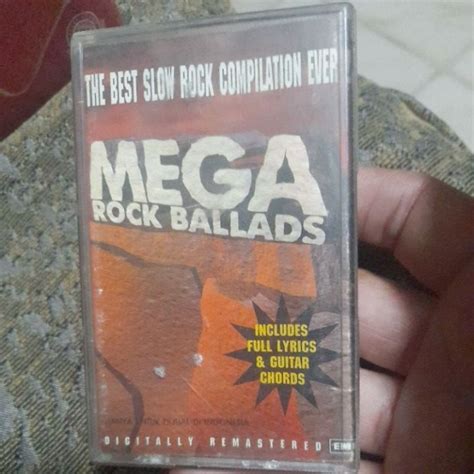 Jual Kaset Pita The Best Slow Rock Compilation Ever Mega Rock Ballads