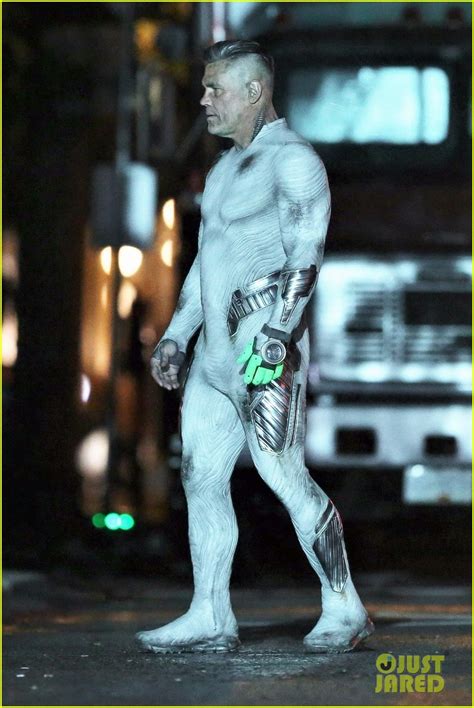 Josh Brolin Films Deadpool 2 In His Skin Tight Cable Costume Photo 3968061 Josh Brolin