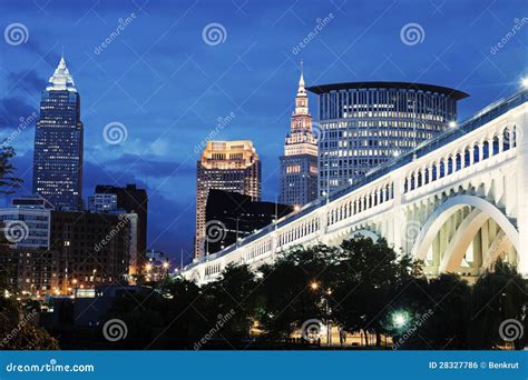 Cleveland Skyline II Stock Photo | CartoonDealer.com #7947882