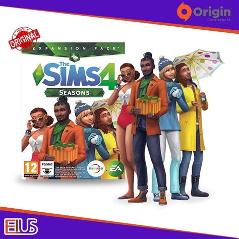 Jual Pc Mac Game The Sims 4 Season Expansion Pack Original Origin