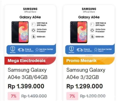 Samsung Galaxy A04e Spesifikasi Lengkap Dan Harga Terbaru