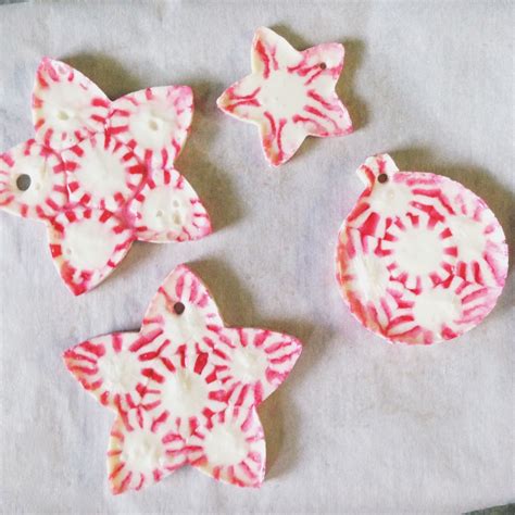 Peppermint Candy Christmas Ornaments