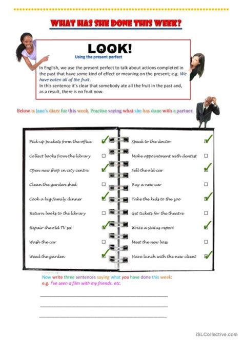 80 Diary English Esl Worksheets Pdf And Doc