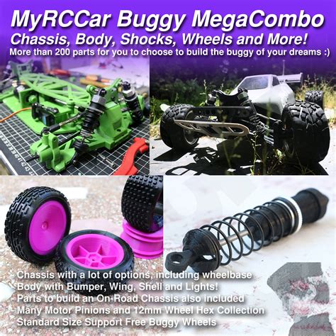 Build your complete 1/10 RC Buggy / Truggy with this super cheap Mega ...