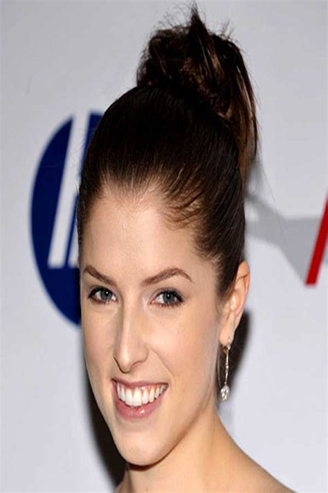 Anna Kendrick Ponytail Celebrities Style