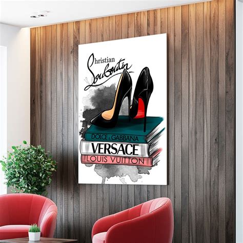 Fashion Wall Art Fashion Canvas Fashion Poster Fashion Girl Etsy