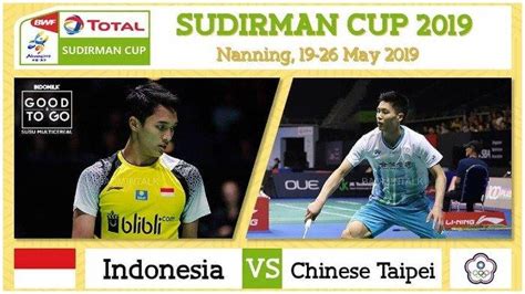 Link Live Streaming Tvri Perempat Final Piala Sudirman Indonesia