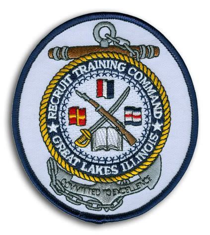 US NAVY RECRUIT TRAINING COMMAND RTC GREAT LAKES Patch | eBay