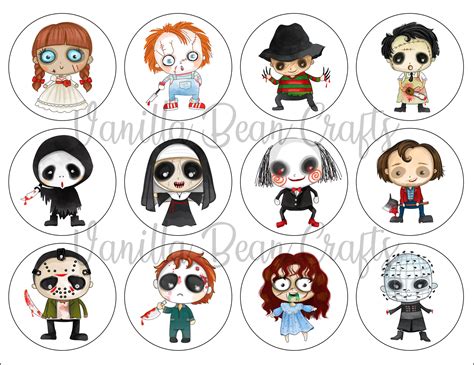 Horror Movie Svg File Characters Halloween Svg Cut Files For Cricut