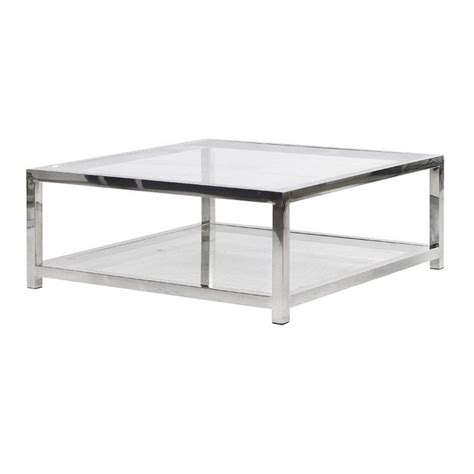 Square Glass Coffee Table Foter