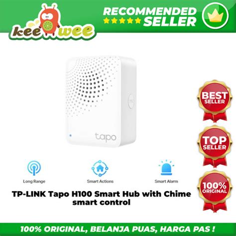 Jual TP LINK Tapo H100 Smart Hub With Chime Smart Control Tapo H100