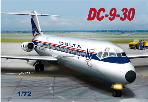 McDonnell Douglas DC-9-30 Delta Mach2 -GP112DEL