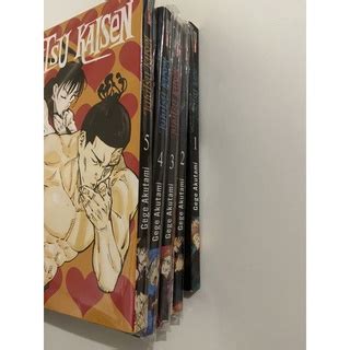 KIT DESAPEGO 5 VOLUMES JUJUTSU KAISEN 1 Ao 5 USADO MAS EM ESTADO DE