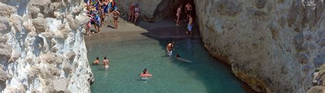 Caves in Milos - Ecotourism Greece