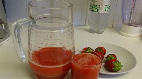 Day 7 Of 30 Days With Strawberry Make Strawberry Juice Drink