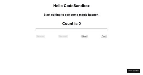 React Redux Ts Codesandbox