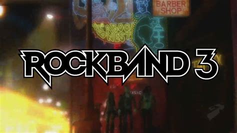 Rock Band 3 Debut Trailer Youtube