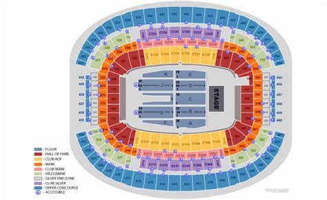 Att Stadium Seating Chart Concert - Stadium Seating Chart