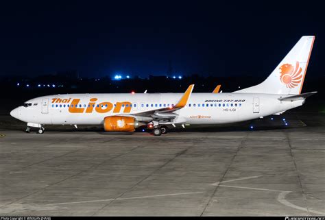 Hs Lgi Thai Lion Air Boeing Gp Wl Photo By Minxuan Zhang Id