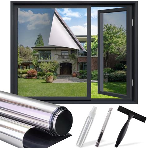 Amazon.com: One Way Privacy Window Film - Reflective Window Tint for
