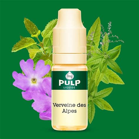 E Liquide Pulp Verveine Des Alpes 10 Ml Le Vapoteur Discount