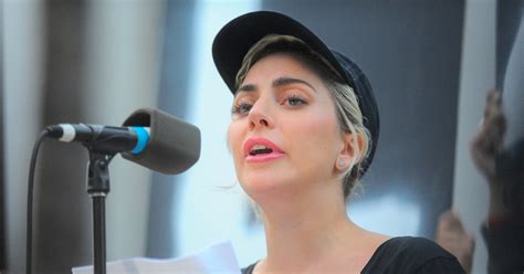 Lady Gaga Gives Moving Speech At La Rally For Orlando Victims