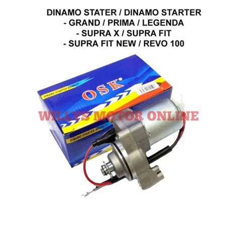 Jual Dinamo Stater Grand Supra X Supra Fit Revo Assy Osk Kota