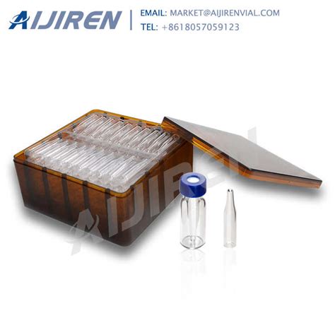 1 5ml Amber Glass Chromatogrphie Vials Gas Chromatography Aijiren HPLC