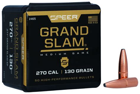 Jaktdepotet ProShop Speer Ammo Grand Slam Rifle Soft Point 130 Gr 277