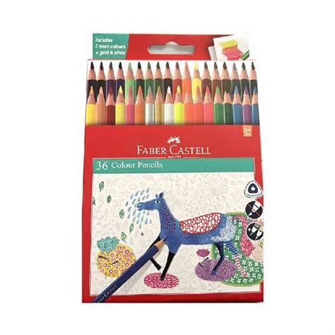 Faber Castell Triangular Colour Pencils For Your Artistic Creations