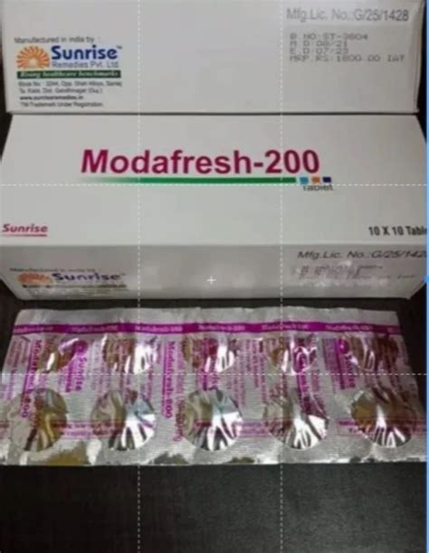 Modafresh 200 Mg Tablets At 200 Stripe In Nagpur ID 2853327400362