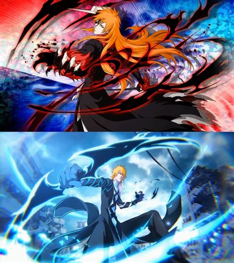 Arrancar Ichigo vs Quincy Ichigo by cjsgnl1996 on DeviantArt