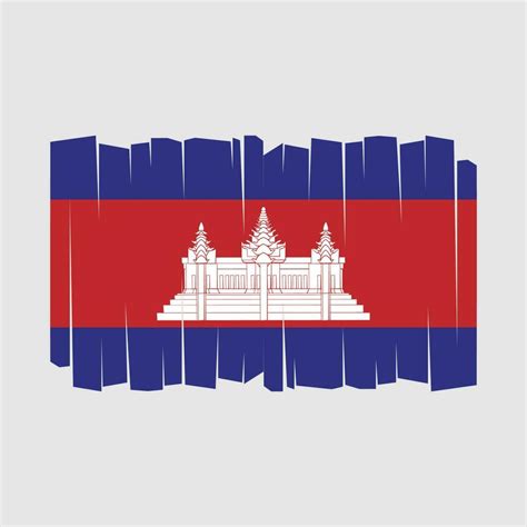 Cambodia Flag Vector 21932467 Vector Art at Vecteezy