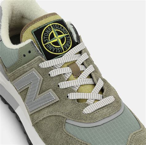 Stone Island X New Balance 574 Legacy Release Date SBD