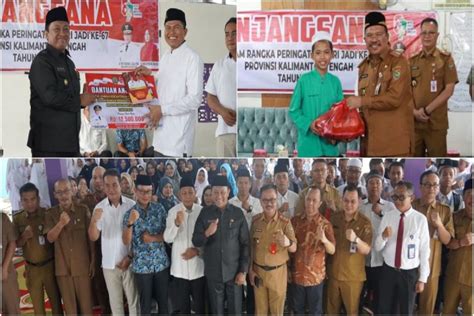 Pemprov Berbagi Kasih Peringati Hari Jadi Kalteng ANTARA News