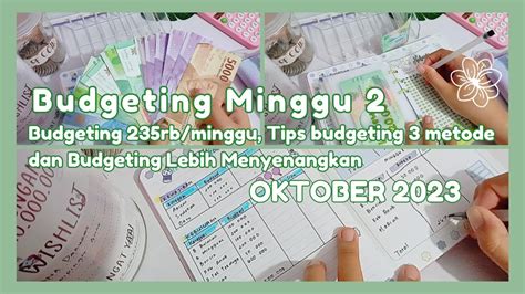 Budgeting Rb Minggu Oktober Budgeting Lebih Menyenangkan