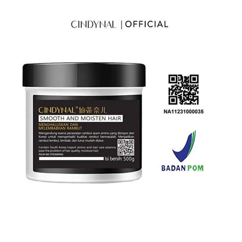 Jual Cindynal Hair Treatment Mask Repairs Hair Mask Smooth And Moisten Hair Film No Steaming